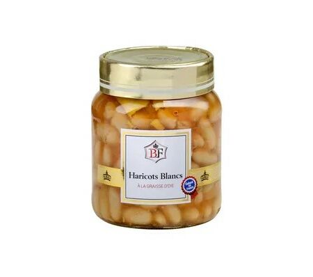 Haricots blancs à la graisse d'oie   37 cl