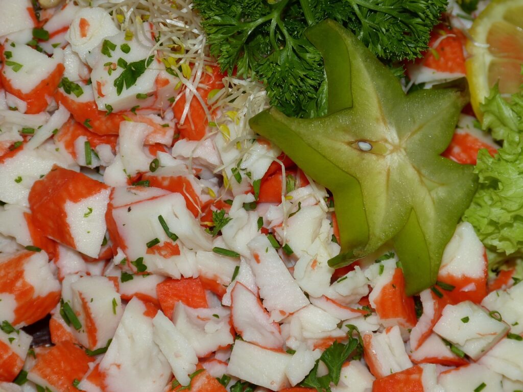 Salade crabe exotique à l'ananas  200 g