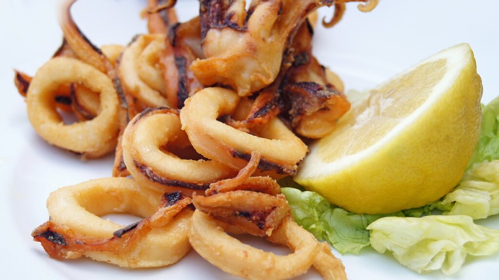 Calamars grillés  200 g