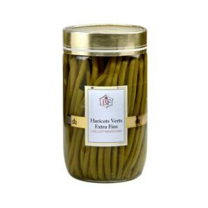 Haricots verts extra-fins cueillis et rangés mains   72 cl