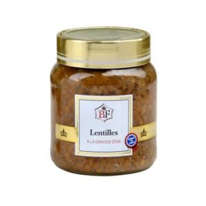 Lentilles à la graisse d'oie   37 cl