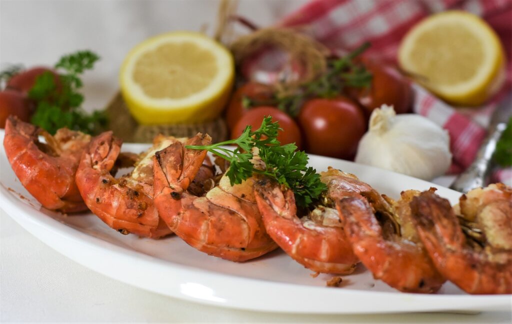 Gambas à la méditerranéenne  200 g
