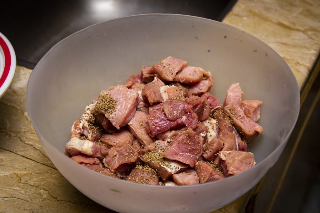 Emincé de bœuf mariné  200 g