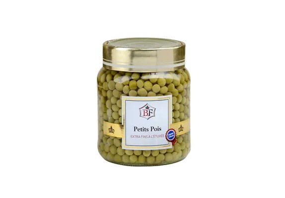 Petits pois extra-fins à l'étuvée   37 cl