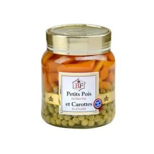 Petits pois extra-fins et carottes à l'étuvée   37 cl