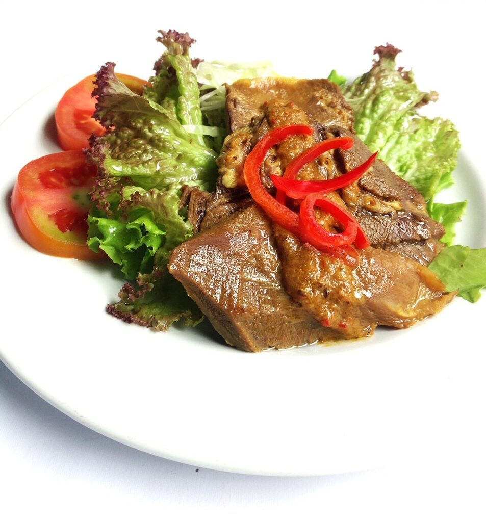 Langue de boeuf sauce piquante 200 g